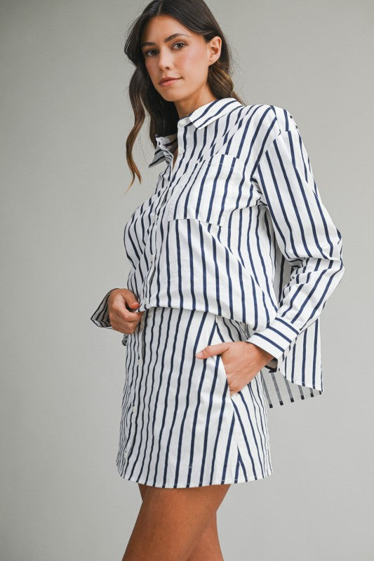 Pin Stripe Top