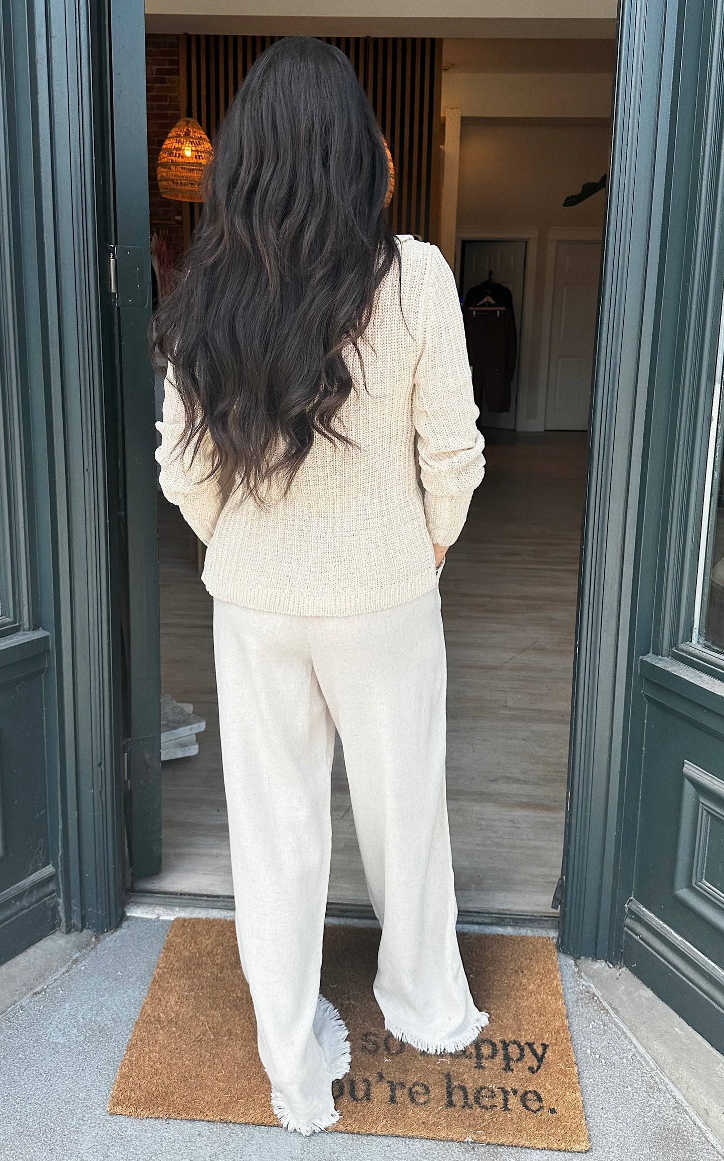 Linen Pants - OATMEAL