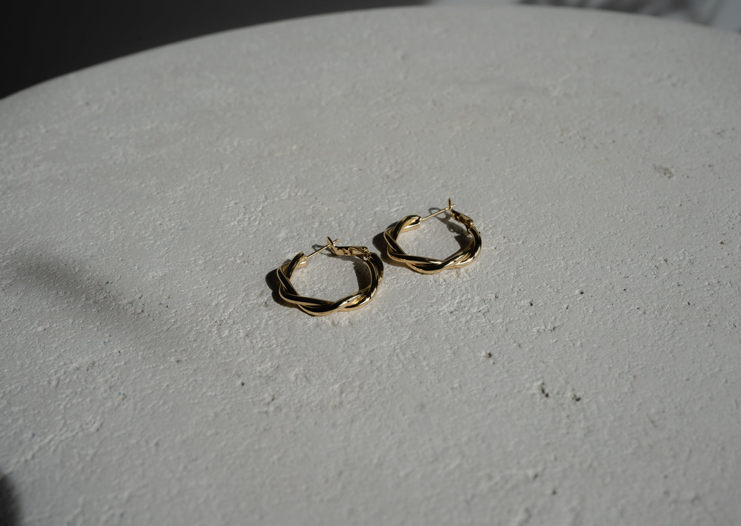 Twist Hoop Earring
