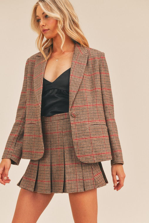Blair Plaid Blazer