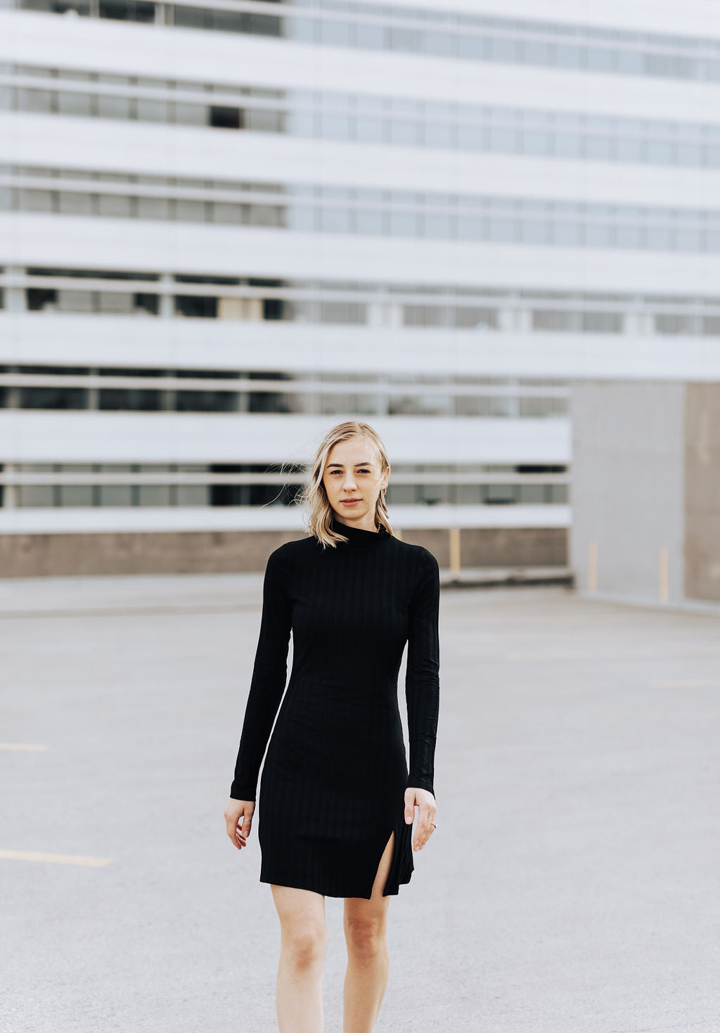 knee length dresses for ladies Savannah Mini in Muse – RESA main image 0