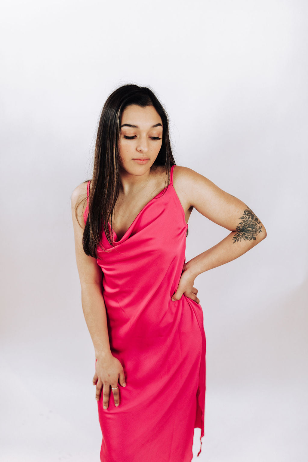 Pink Passion Midi Dress
