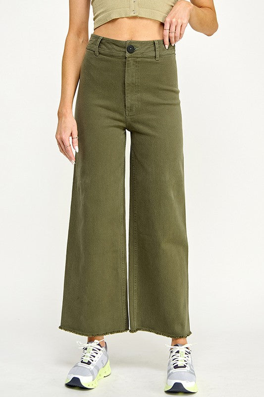 Willow Wide Leg - Olive