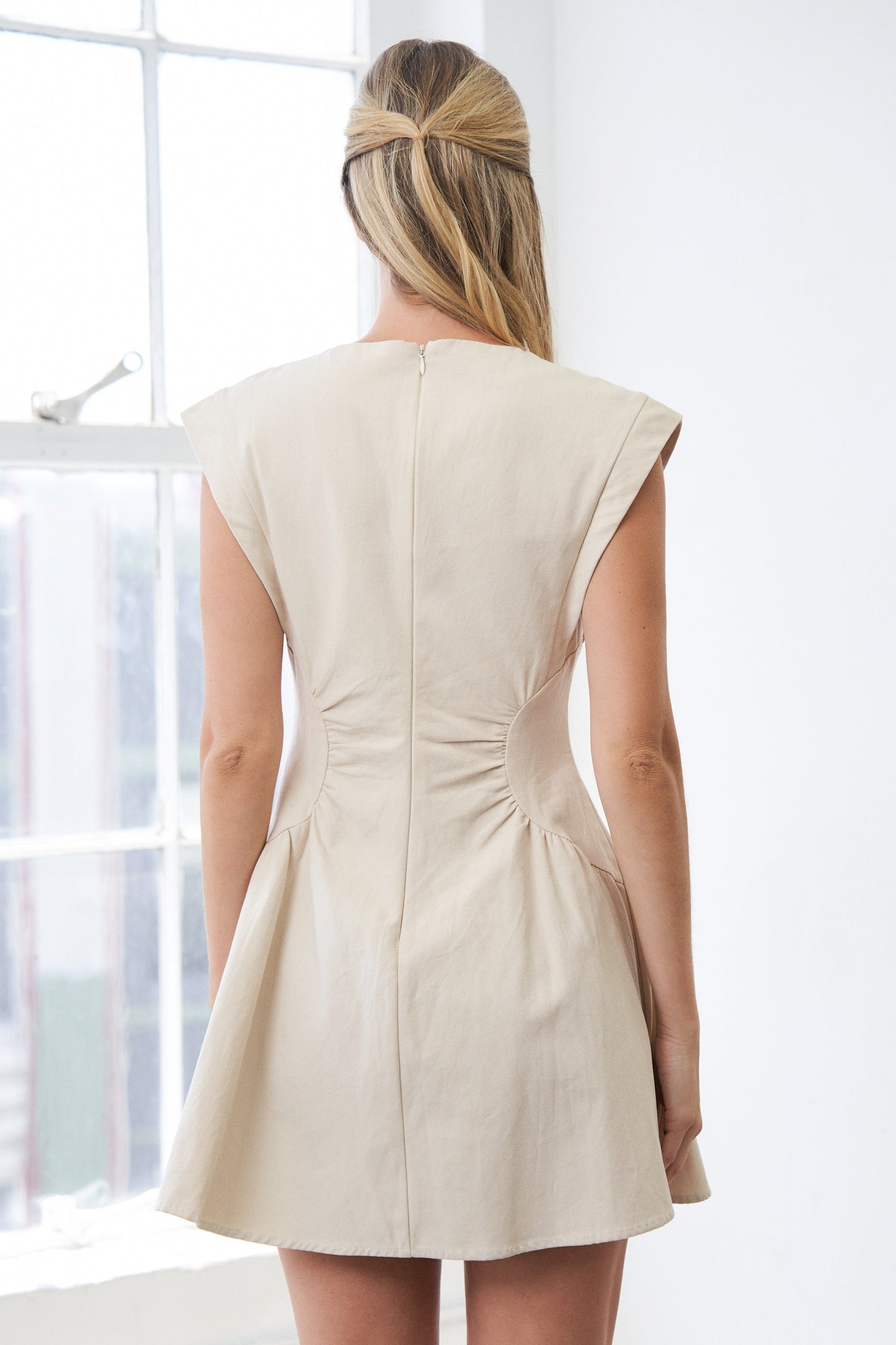 Harlow Mini Dress - Ivory