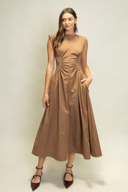 Sienna Dress - Mocha