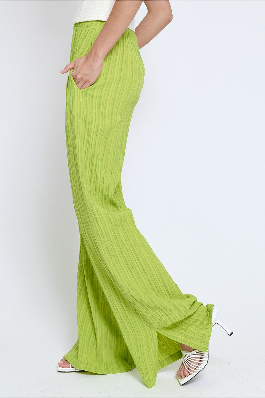 All About It Pant- Lime