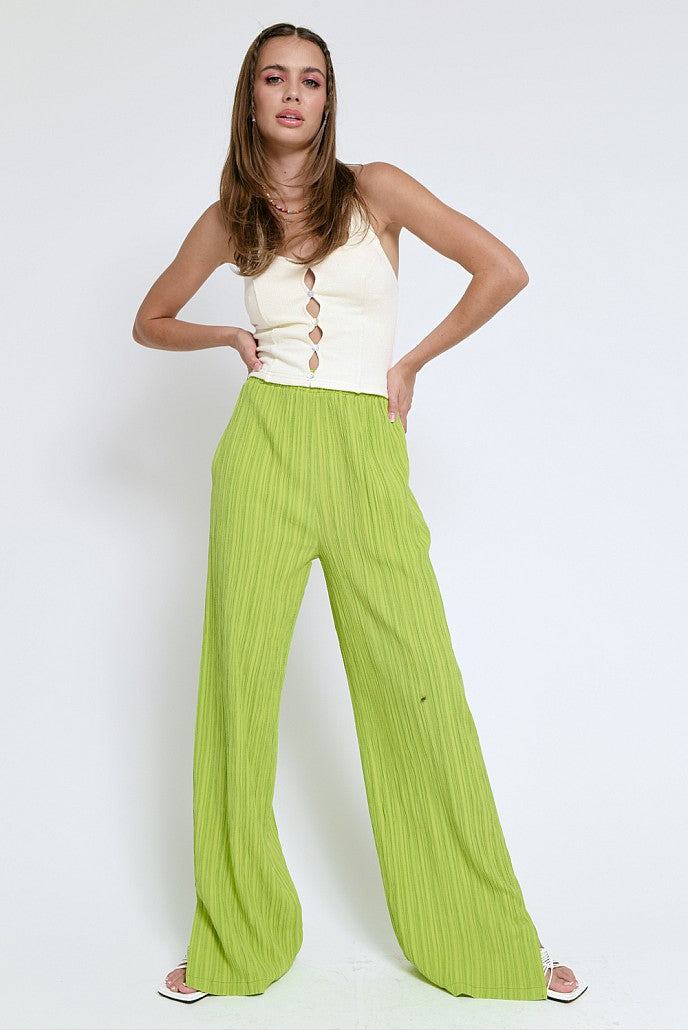 All About It Pant- Lime
