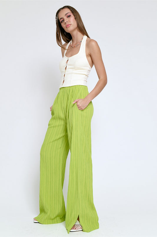 All About It Pant- Lime