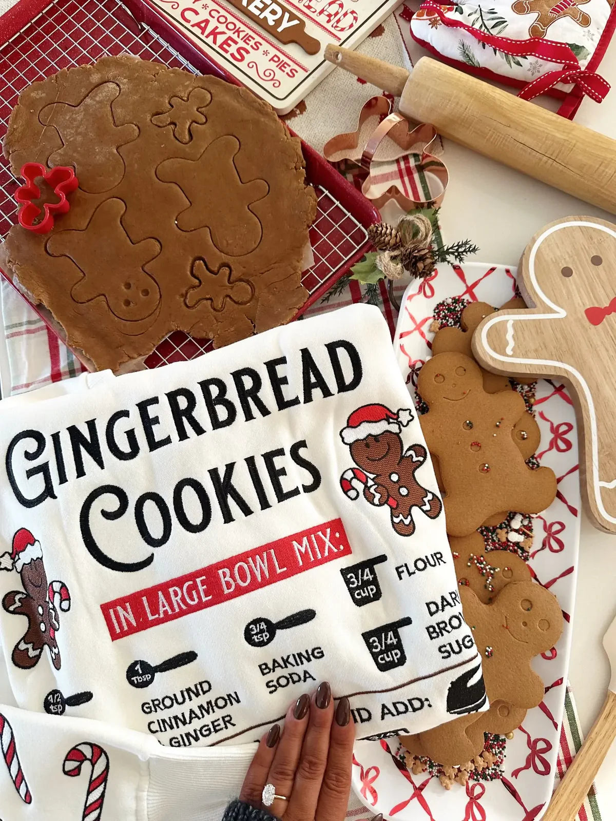 Gingerbread Crewneck