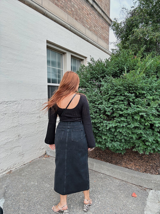 Jane Denim Skirt