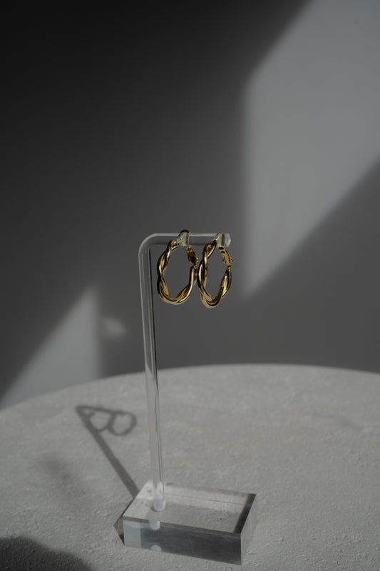 Twist Hoop Earring