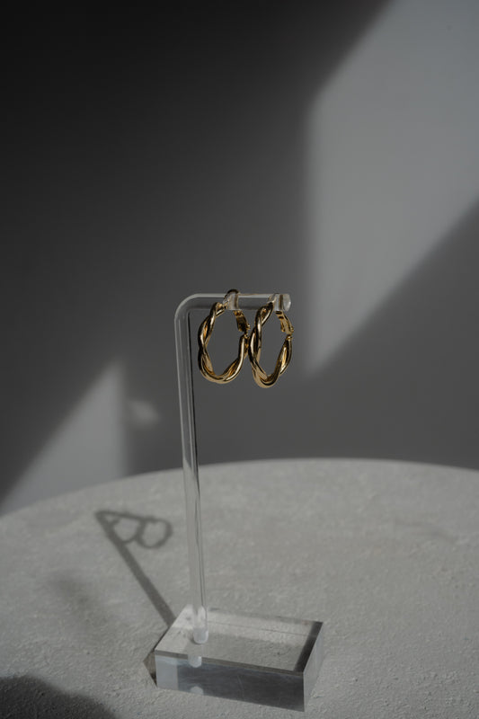 Twist Hoop Earring