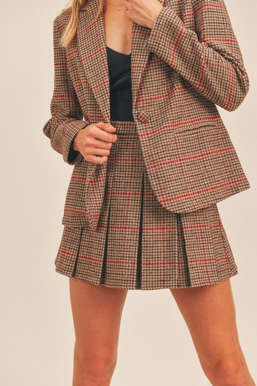 Blair Plaid Blazer
