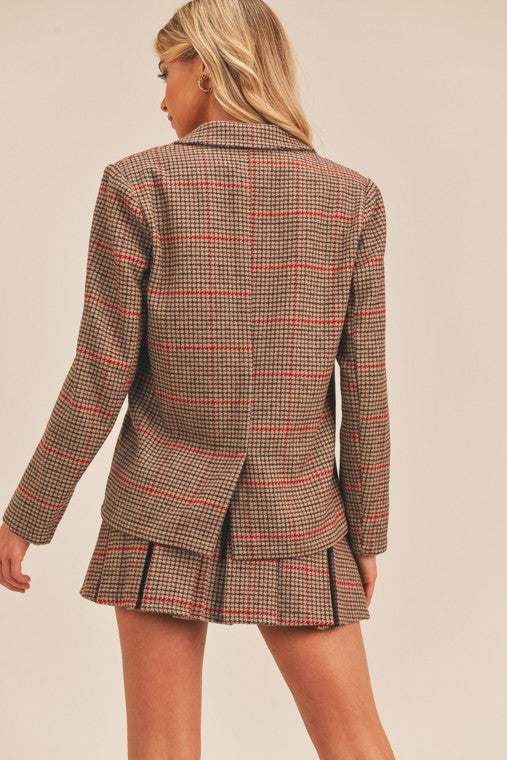 Blair Plaid Blazer