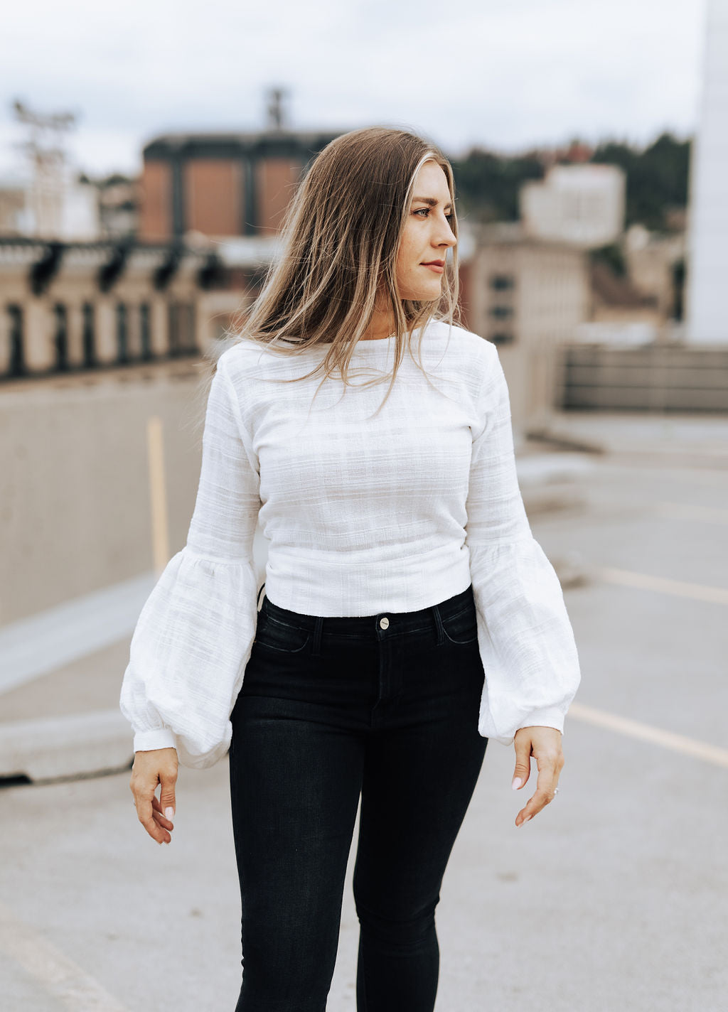 Arie Top with Back Waist Tie