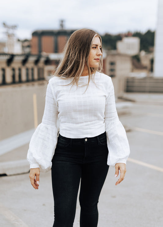 Arie Top with Back Waist Tie