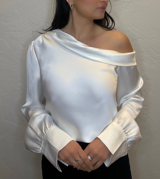 Annalise Satin Blouse
